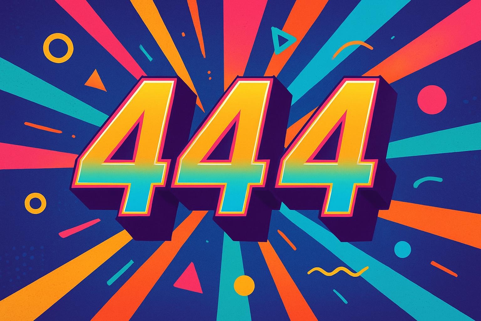 444 = glory frequencies